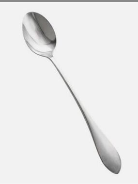 Gorham MEREDITH Stainless 18/8 Silverware Flatware Iced Tea Spoon, Set of 8,NWOB